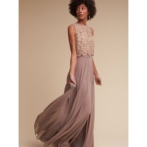 Cleo Top and Hampton skirt from BHLDN